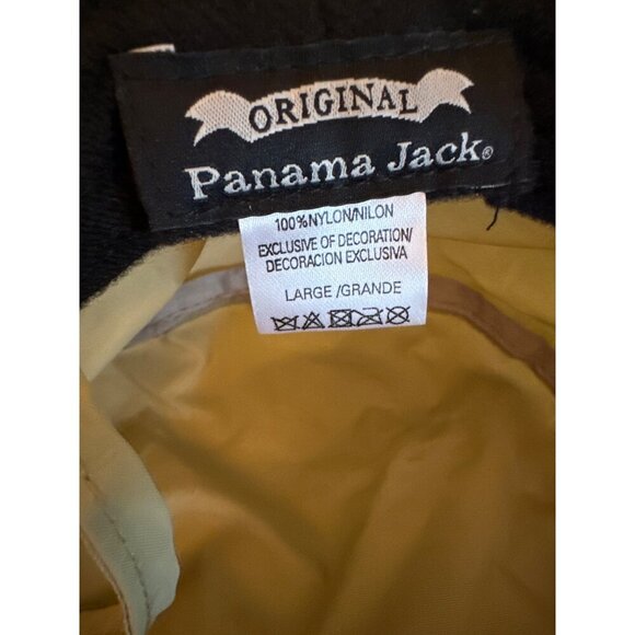 Panama Jack Mens Beige Wide Brim Nylon Sun Hat Large Durable Outdoor Design - Picture 4 of 5